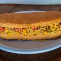 Cachorro quente calabresa