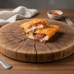 Pastel de Carne Seca com Queijo