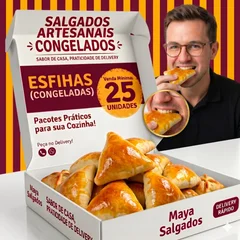 Bandeja de salgados congelados apartir !