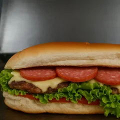 Sanduba Burguer raiz calabresa 