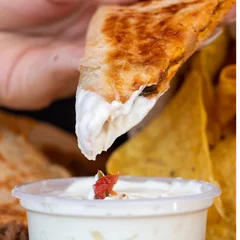 Quesadilha Chilli com Carne