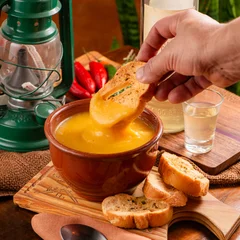 Creme de mandioquinha 