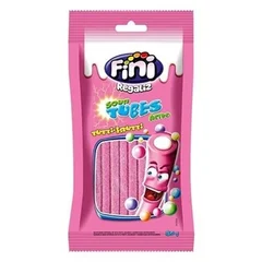 Bala Tubes Tutti Frutti Azedinhos Fini 80g