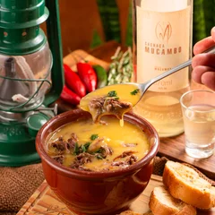 Caldo de vaca atolada