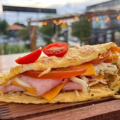 Omelete Pizza