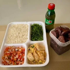 Feijoada peq. 500ml + Guaraná pet + R$ 14,99 leve outra marmitex