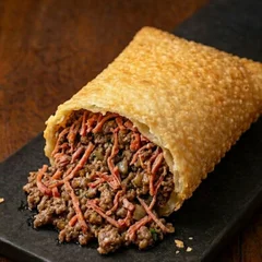 CARNE COM CALABRESA 