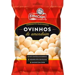 ELMA CHIPS OVINHOS DE AMENDOIM 65G
