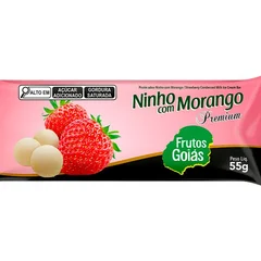 Picolé Ninho com Morango