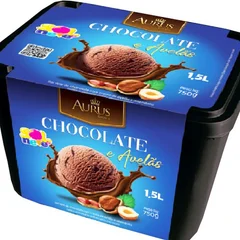 Chocolate com Avelã Aurus 1,5L
