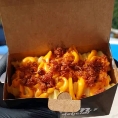 Batata cheddar e bacon