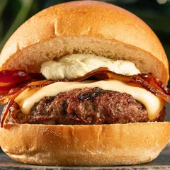 Jack Burger de Angus Classico c/ Bacon Crocante e Suculento