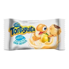 Tortuguita de Chocolate Branco Ao Leite Crocante Arcor 140g