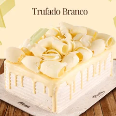 Bolo Trufado Branco