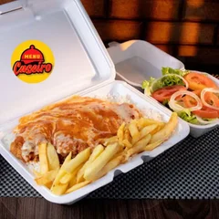 Parmegiana Frango Grande H3 + Fritas + Porção Salada