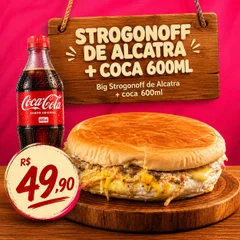 BIG X STROGONOFF DE ALCATRA (20CM) + COCA 600ML