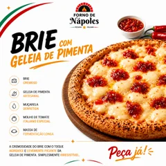 Brie com Geléia de Pimenta