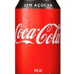 Refrigerante Coca Cola Zero Lata 350ml