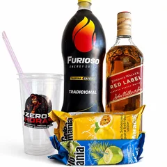 Combo Whisky Red Label 