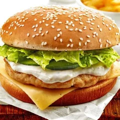 Hamburguer De Frango Crocante
