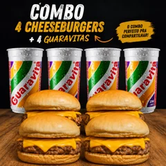 4 X-BURGER +4 GUARAVITAS