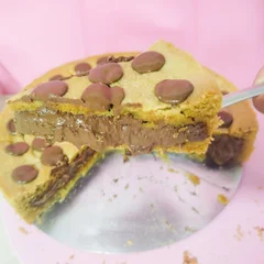 Torta Cookie com Nutella