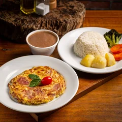 Omelete (Queijo e Calabresa)