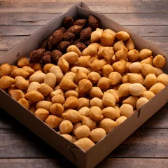 Salgados fritos 125 unidades  -