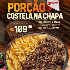 Porção Costela na Chapa