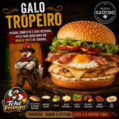 Hamburguer Galo Tropeiro