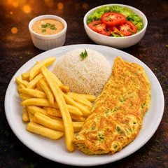 Vegetariano - Omelete Simples