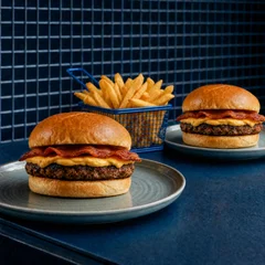 2x Cheddar Oxford (Cheddar Bacon) = Ganhou 1 Batata