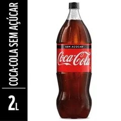 Coca cola sem açúcar 2L