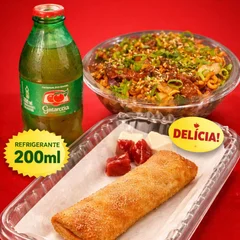 Yakissoba 350gr +1 Rolinho + 1 refri (200ml)