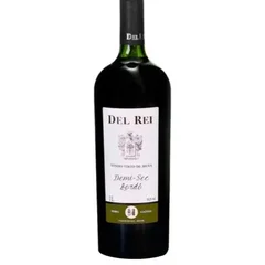 DEL REI  VINHO DE MESA TINTO DEMI SEC BORDO  1L