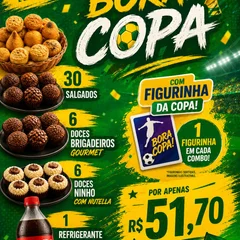 COMBO BORA COPA - FIGURINHA