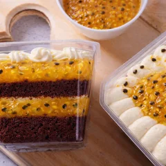 Bolo de pote 250g - Trufado de maracujá