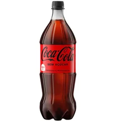 Refrigerante Coca Cola Zero 1 Litro