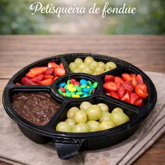 Petisqueira de fondue grande