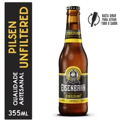 Eisenbahn Pilsen Puro Malte Unfiltered 355ml