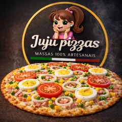 pizza grande de portuguesa + pet + 1 pizza brotinho grátis ( doce ou salgada )