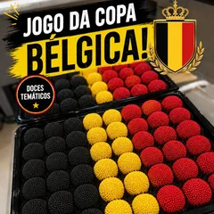 Cento de Docinhos da Copa | 100 Unid (Bélgica)