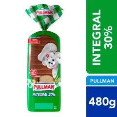 Pão de Forma Pullman Integral 480g
