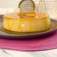 Pudim de Doce de Leite 1Kg [encomenda]