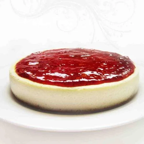 Cheesecake de Morango 600gr - Rende 6  Mini Fatias