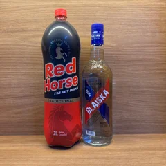 COMBO VODKA BLAISKA 900ML + 1 RED HORSE 2L 