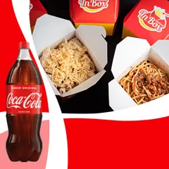 Combo - Macarrão Em Dobro+ Coca-Cola 2 Litros