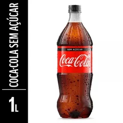 Coca-Cola Sem Açucar 1 Litro