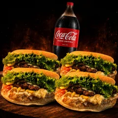 Break pra Galera - 4 xis + coca2L