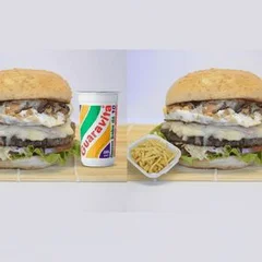 Combo Casal: 2 X-Picanhas + 2 Batatas Frita + 2 Guaravitas